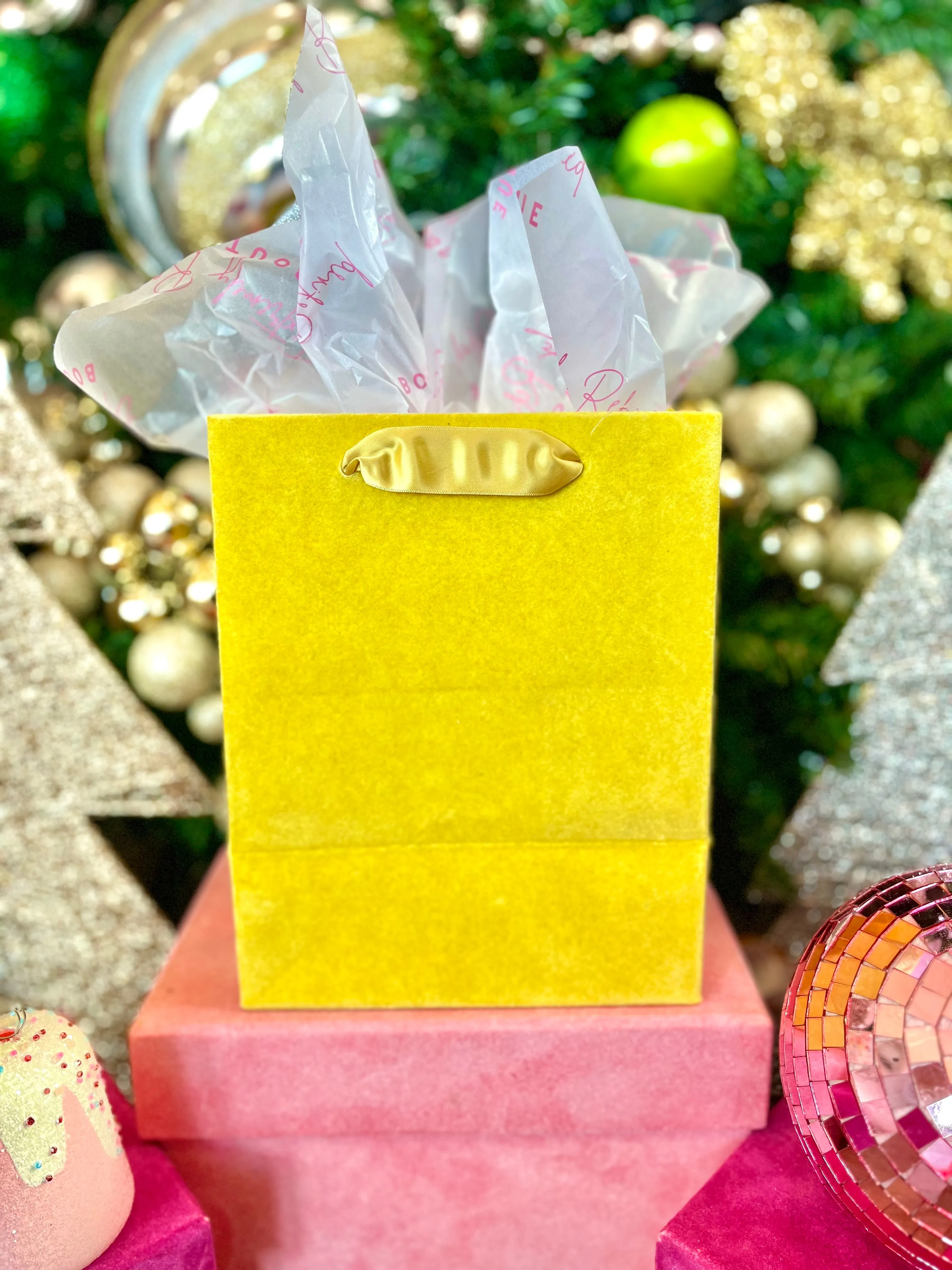 Medium Velvet Gift Bag