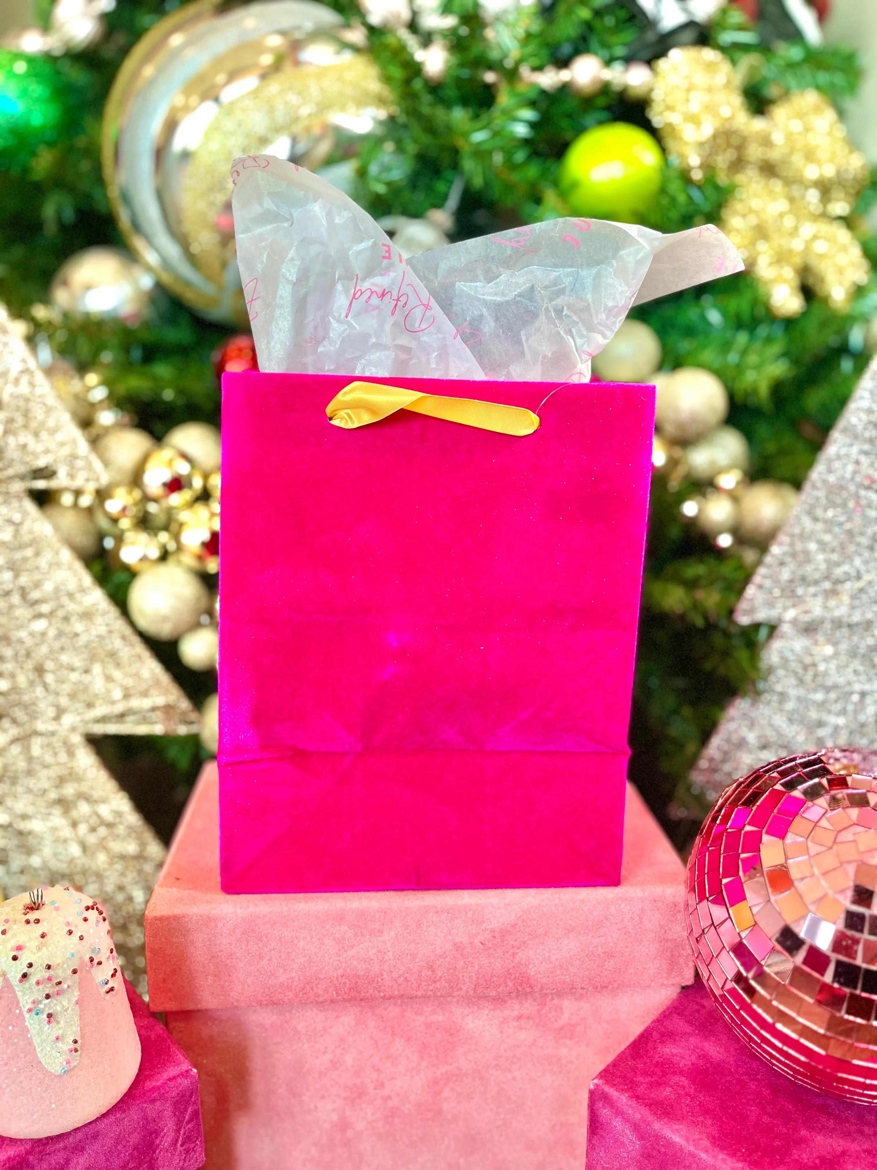 Medium Velvet Gift Bag