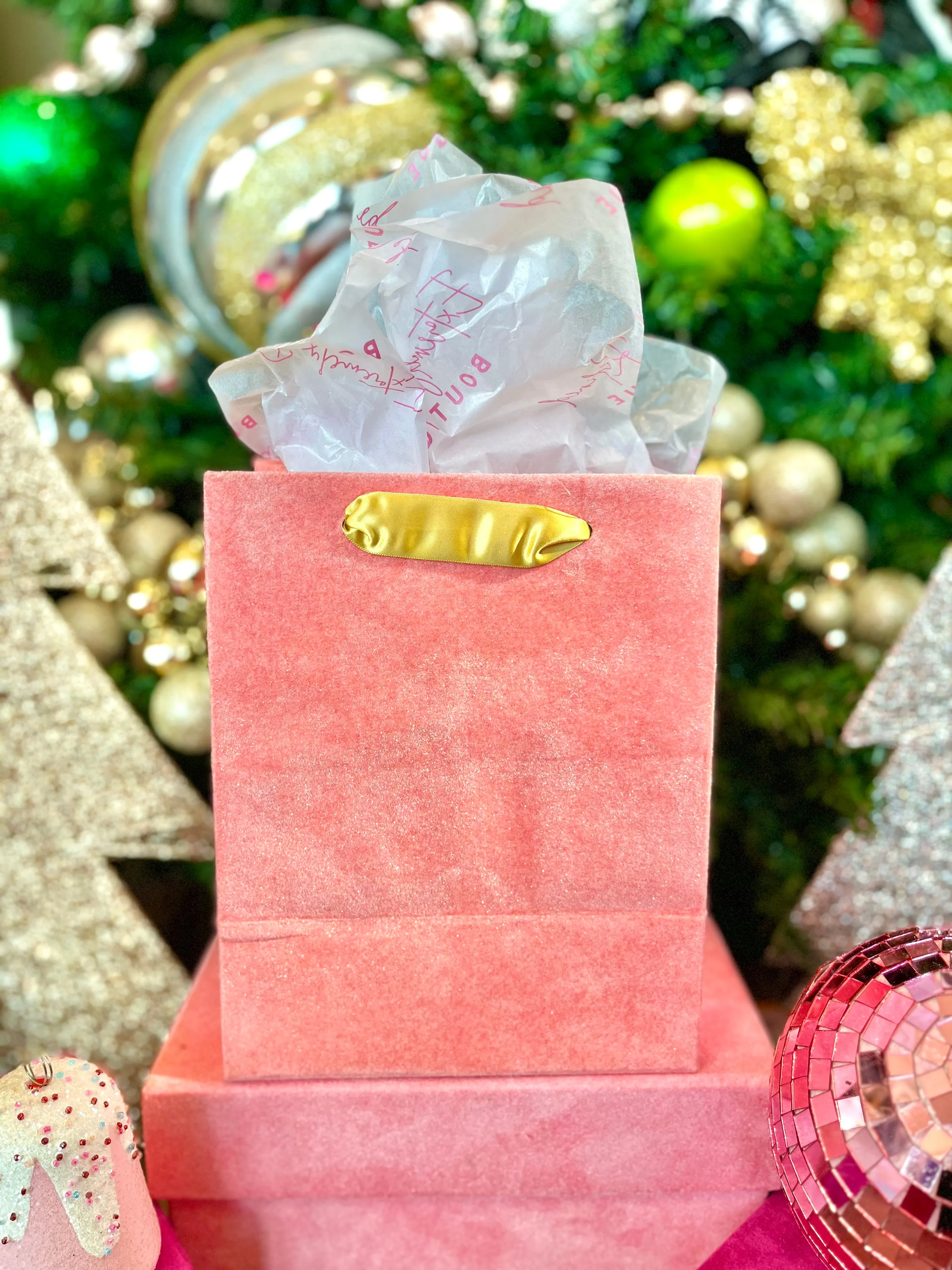 Medium Velvet Gift Bag