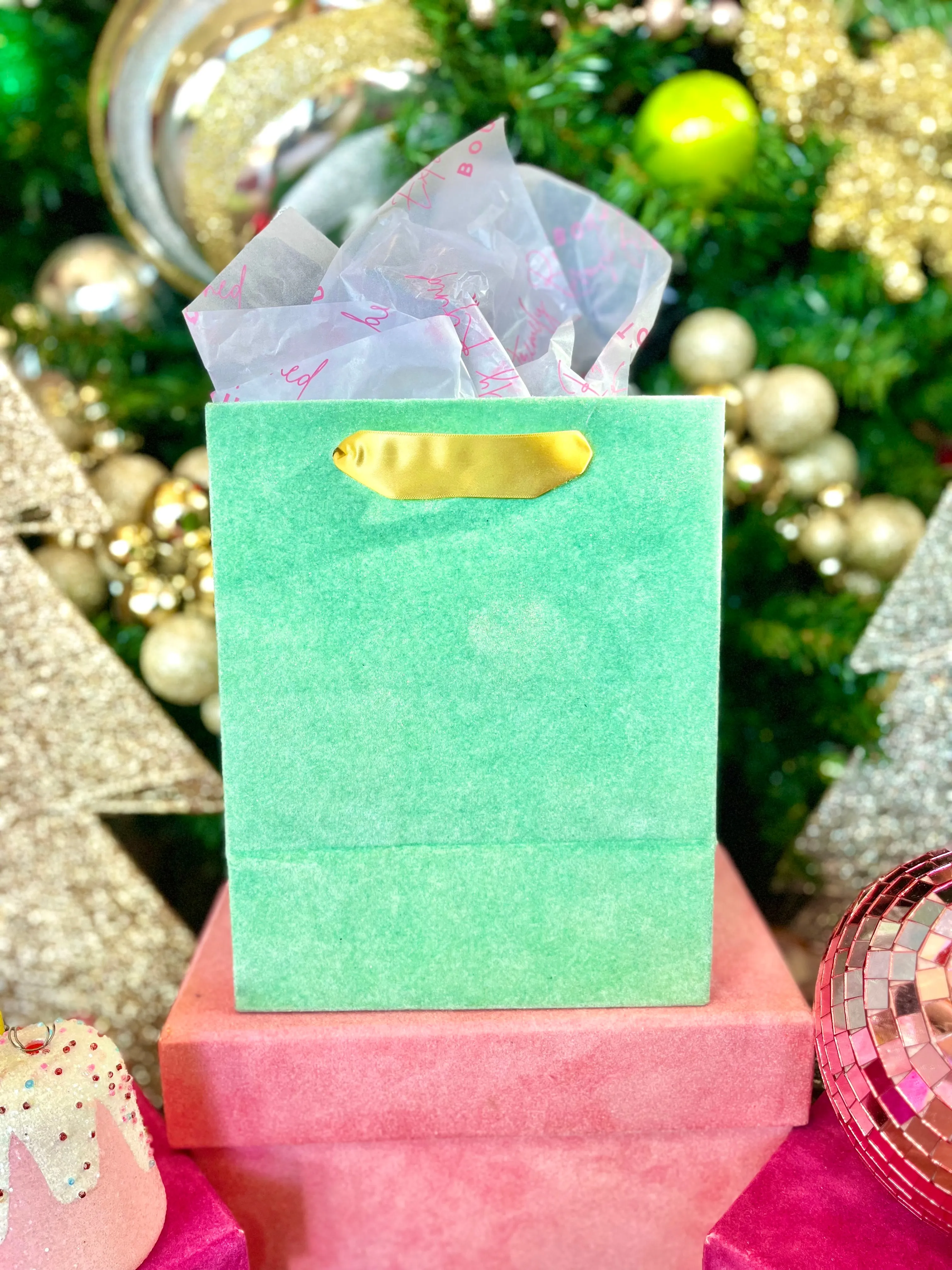 Medium Velvet Gift Bag