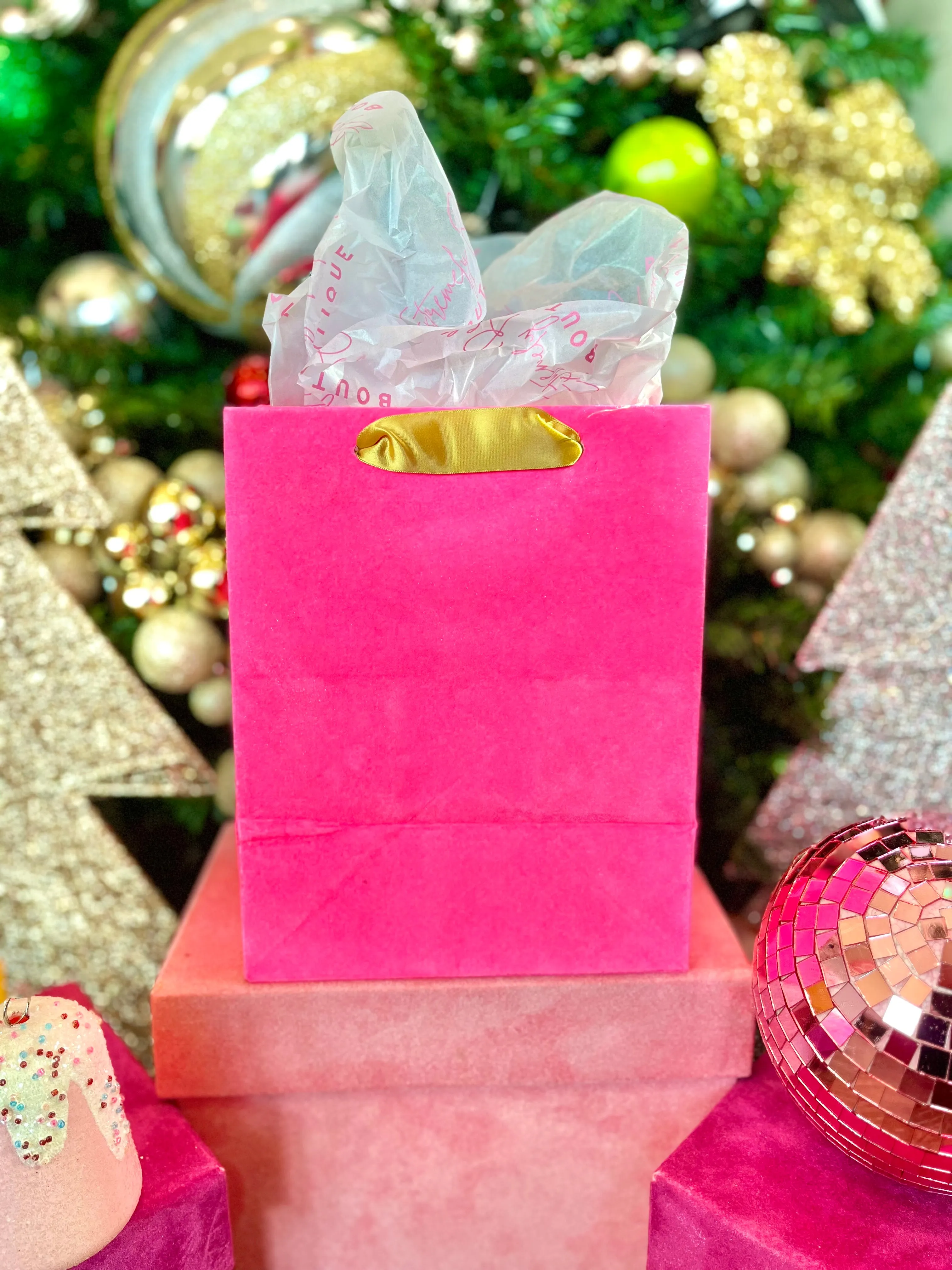 Medium Velvet Gift Bag