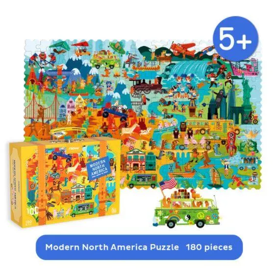 Mideer Travel Around The World Puzzle