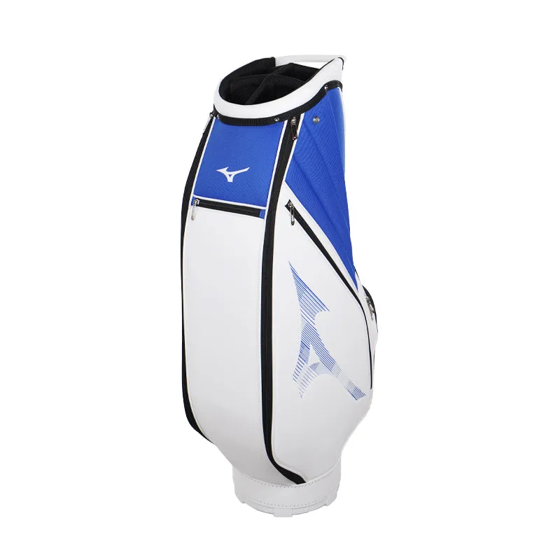 MIZUNO 9.5" NX 9 Cart Bag (White/Blue)