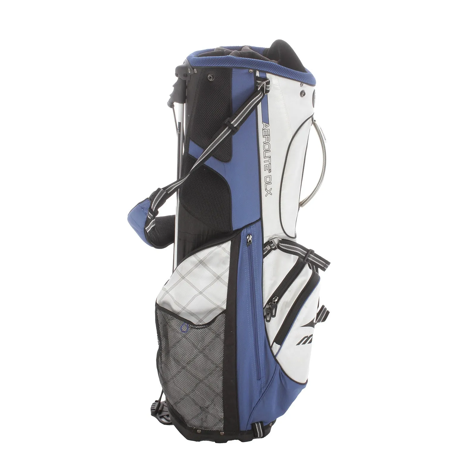 Mizuno Aerolite DLX Stand Bag - White/Blue