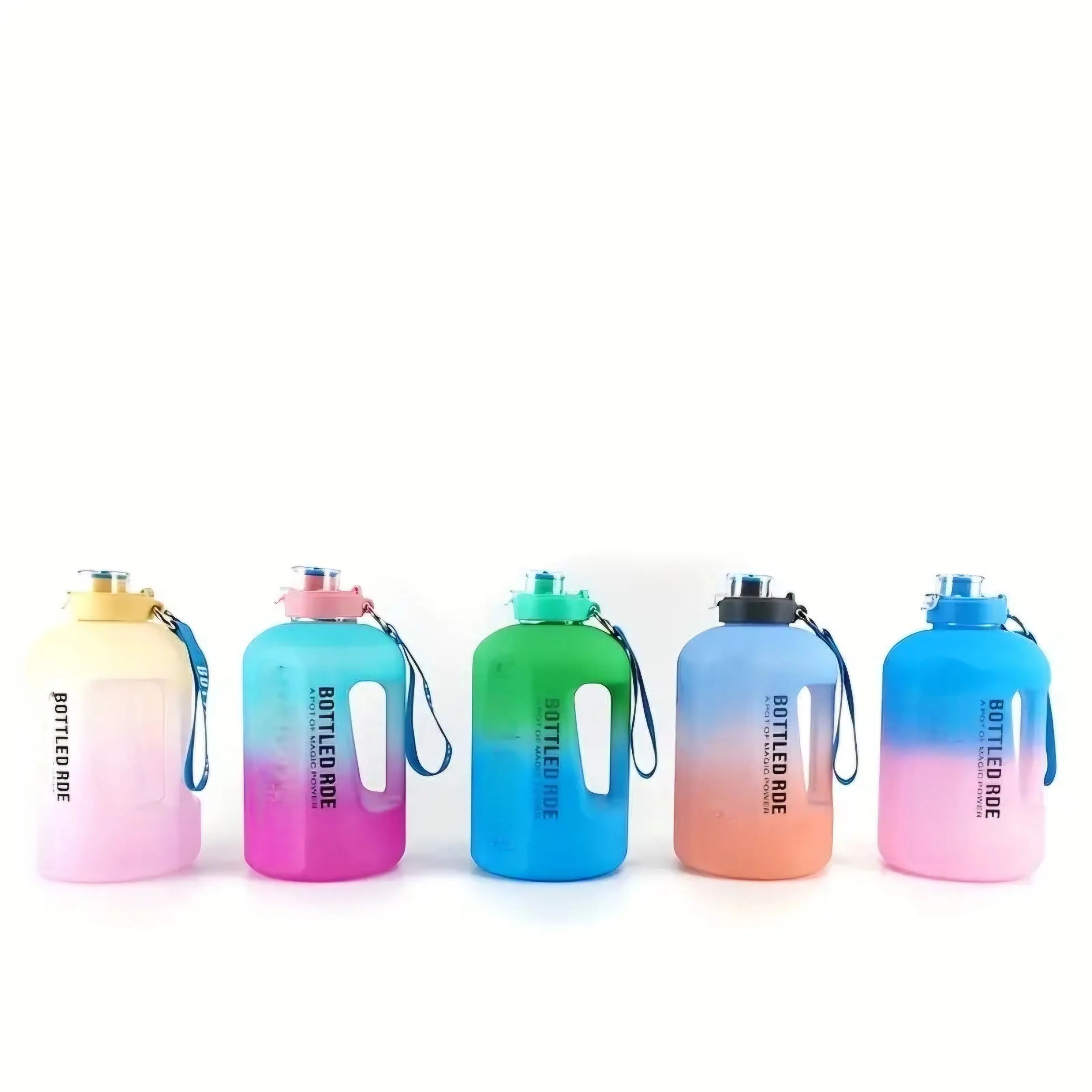 Motivational Gradient Sports Water Bottle RDE 2.2L