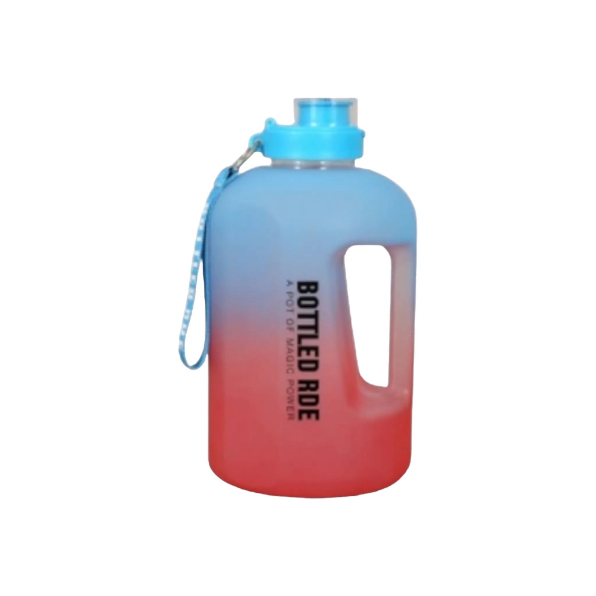 Motivational Gradient Sports Water Bottle RDE 2.2L