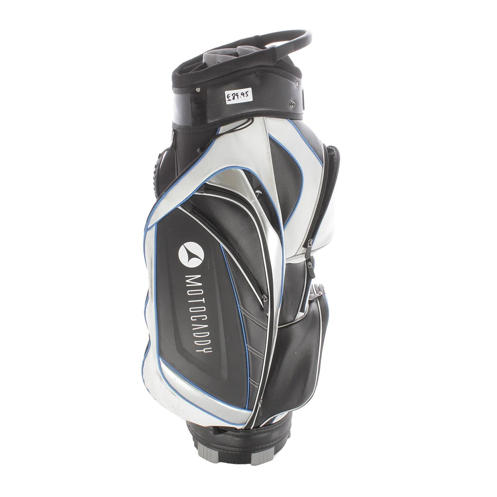 Motocaddy Cart Bag - White/Blue/Black