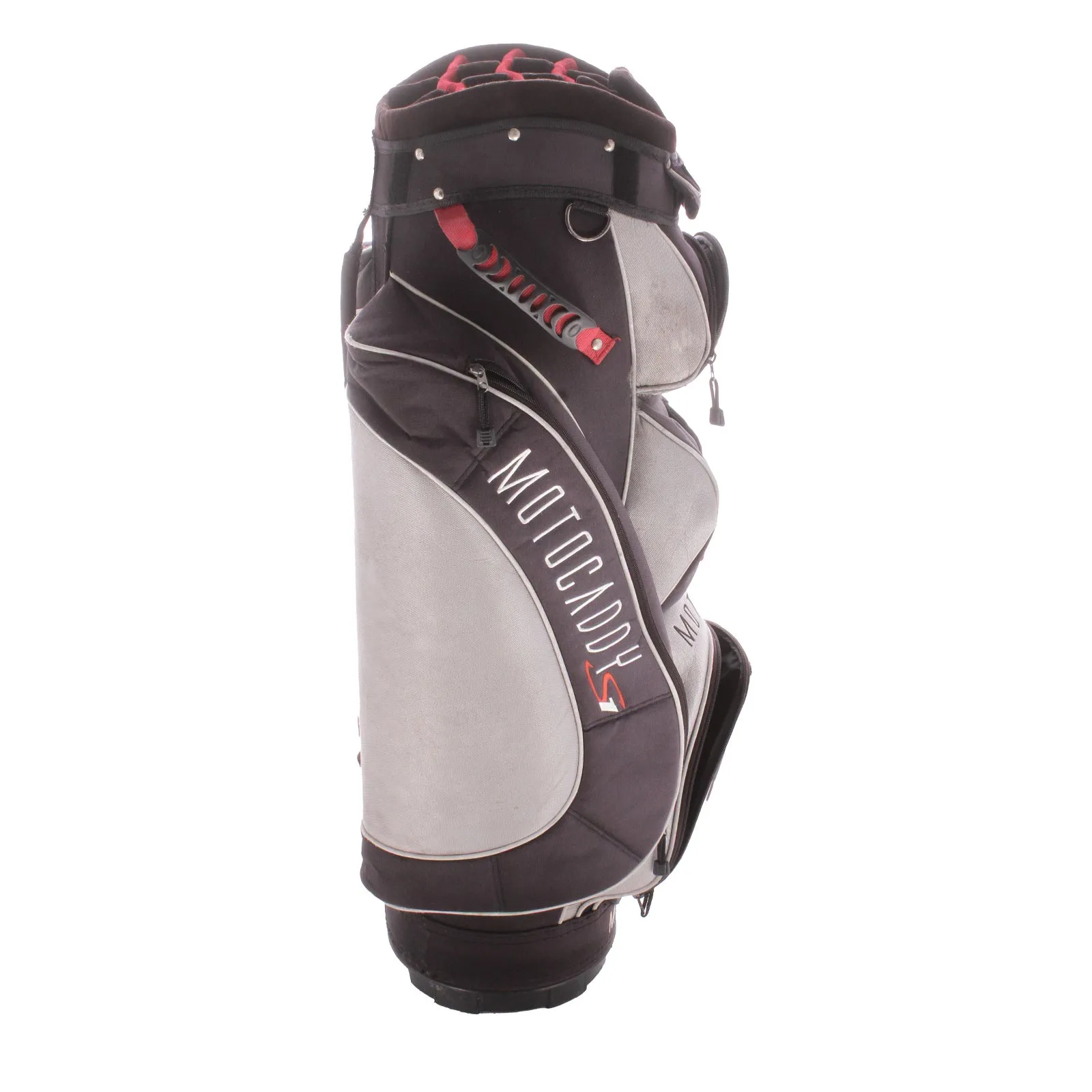 Motocaddy Second Hand Cart Bag - Black/Silver/Red