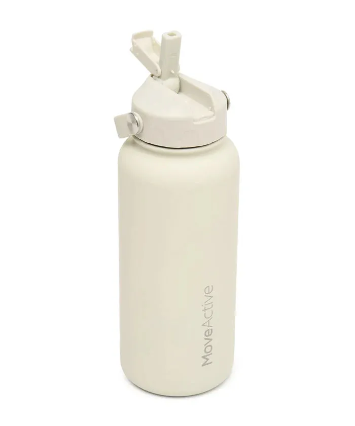 Move Active 1L Insulated Drink Bottle - Ivory