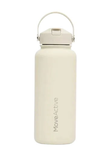 Move Active 1L Insulated Drink Bottle - Ivory