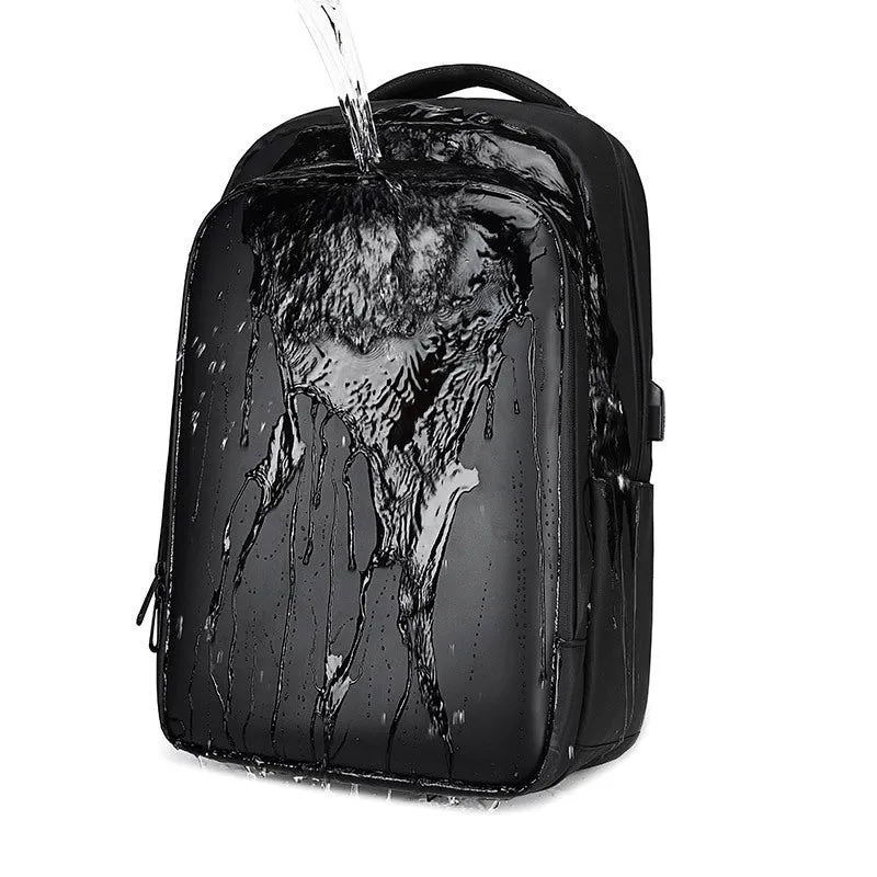 Multimedia LED Backpack Business Backpack Casual Oxford Black