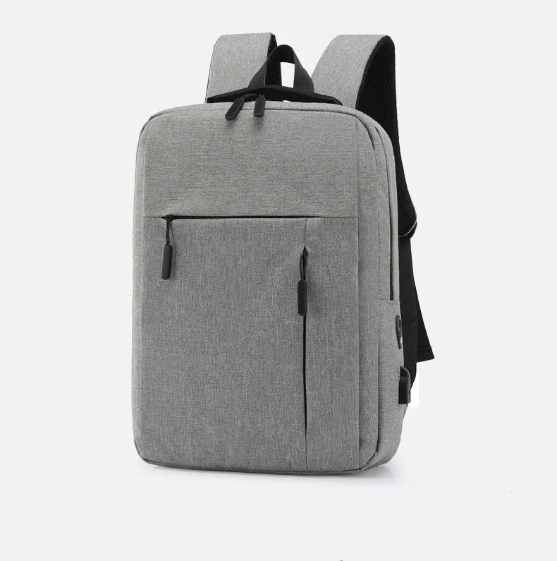 New Dimension Anti-theft Smart Laptop Backpack with USB Port - Grey