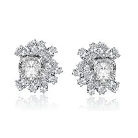 Noelle Cluster Stud Earrings