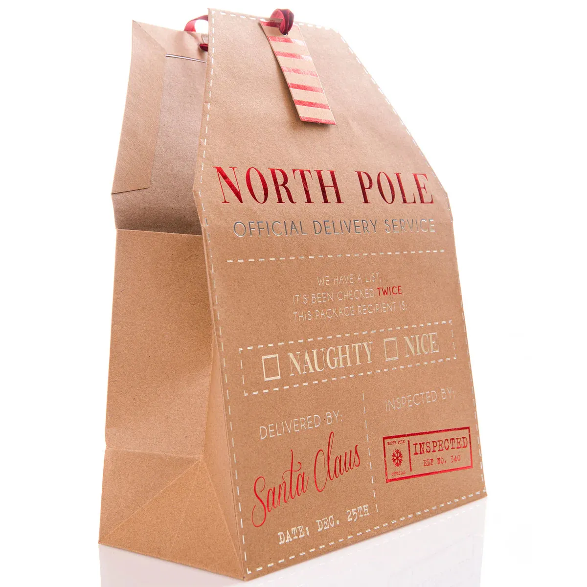 North Pole Gift Bag