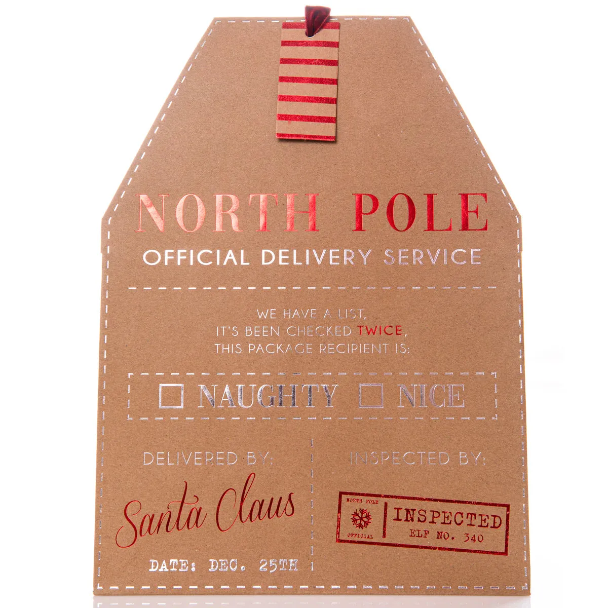 North Pole Gift Bag