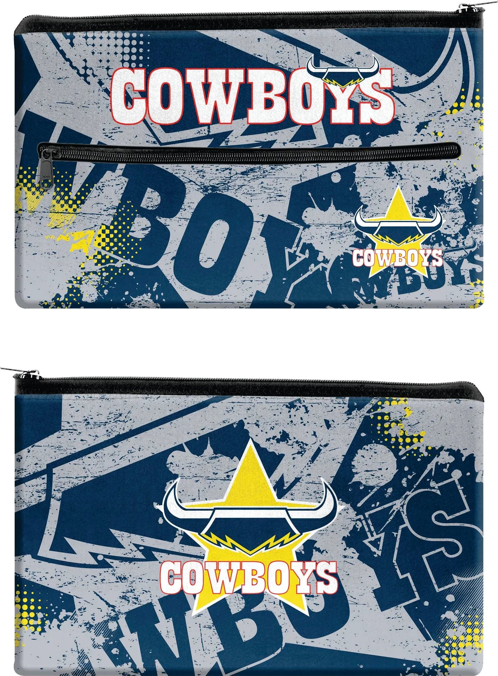 North Queensland Cowboys NRL Neoprene Pencil Case