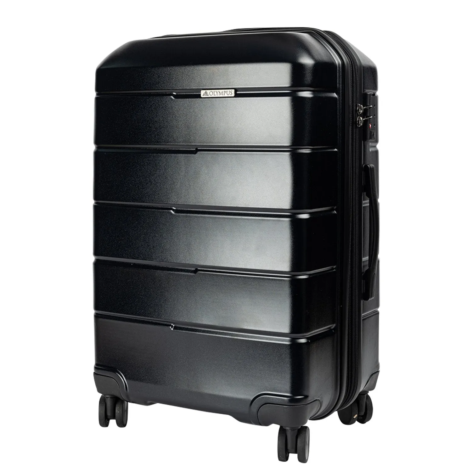 Olympus Artemis 28in Hard Shell Suitcase ABS PC Jet Black