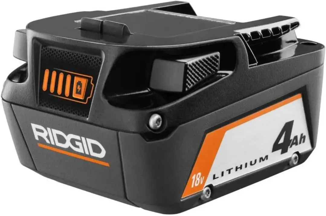 Open Box -  RIDGID 18-Volt Lithium-Ion (2) 4.0 Ah Battery Starter Kit with Charger and Bag