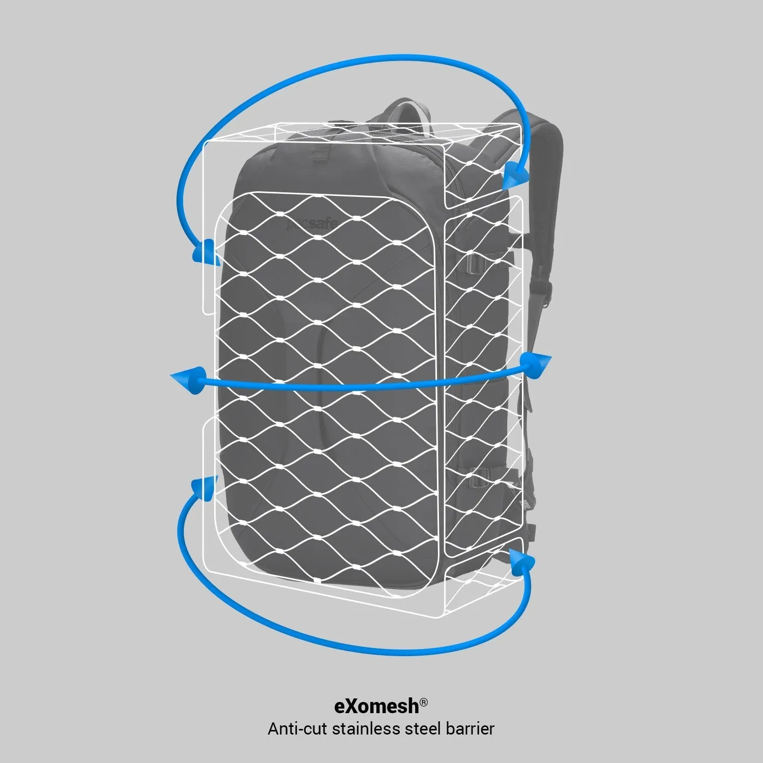 Pacsafe Venturesafe EXP45 Anti-Theft 45L Carry-On Travel Pack