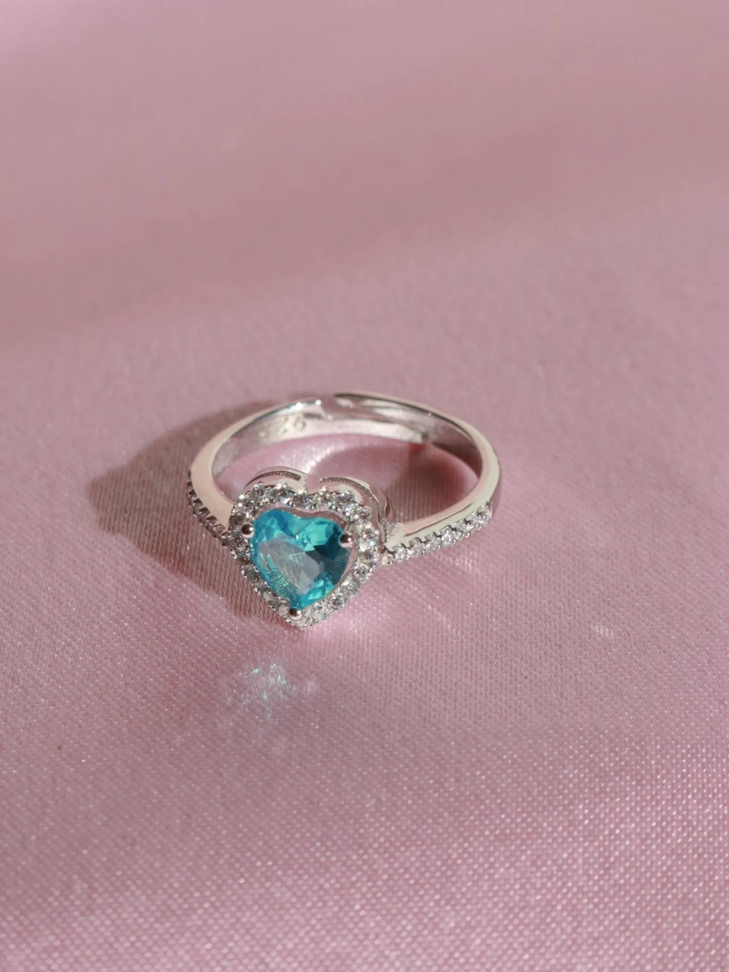 Pandora Heart Ring, 925 Sterling Silver