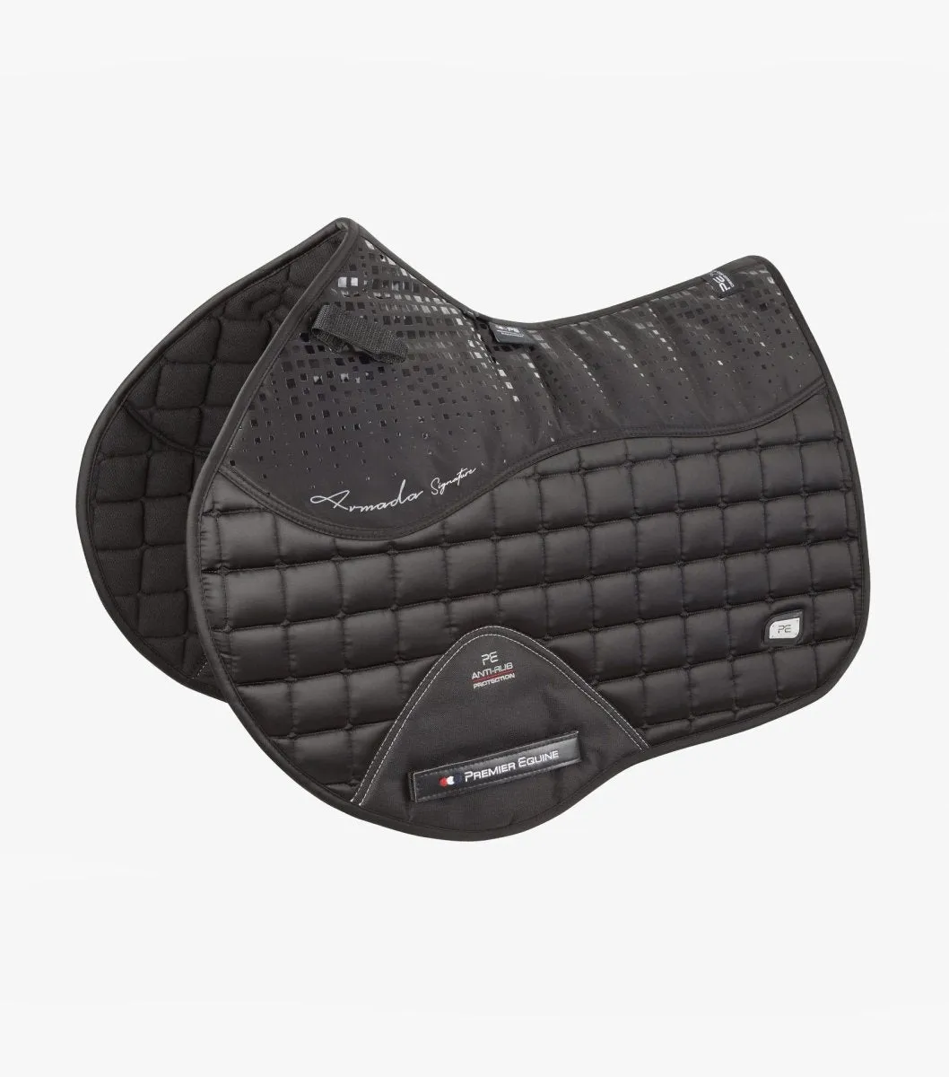 PEI Armada Anti-Slip GP Jump Satin Saddle Pad   BONUS Bag