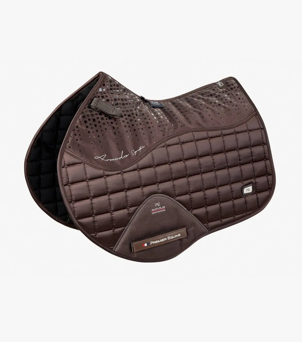 PEI Armada Anti-Slip GP Jump Satin Saddle Pad   BONUS Bag