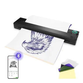 PeriPage P90 Tattoo Stencil Printer Compatible with Phone,Pad & PC - (Exclusive link)