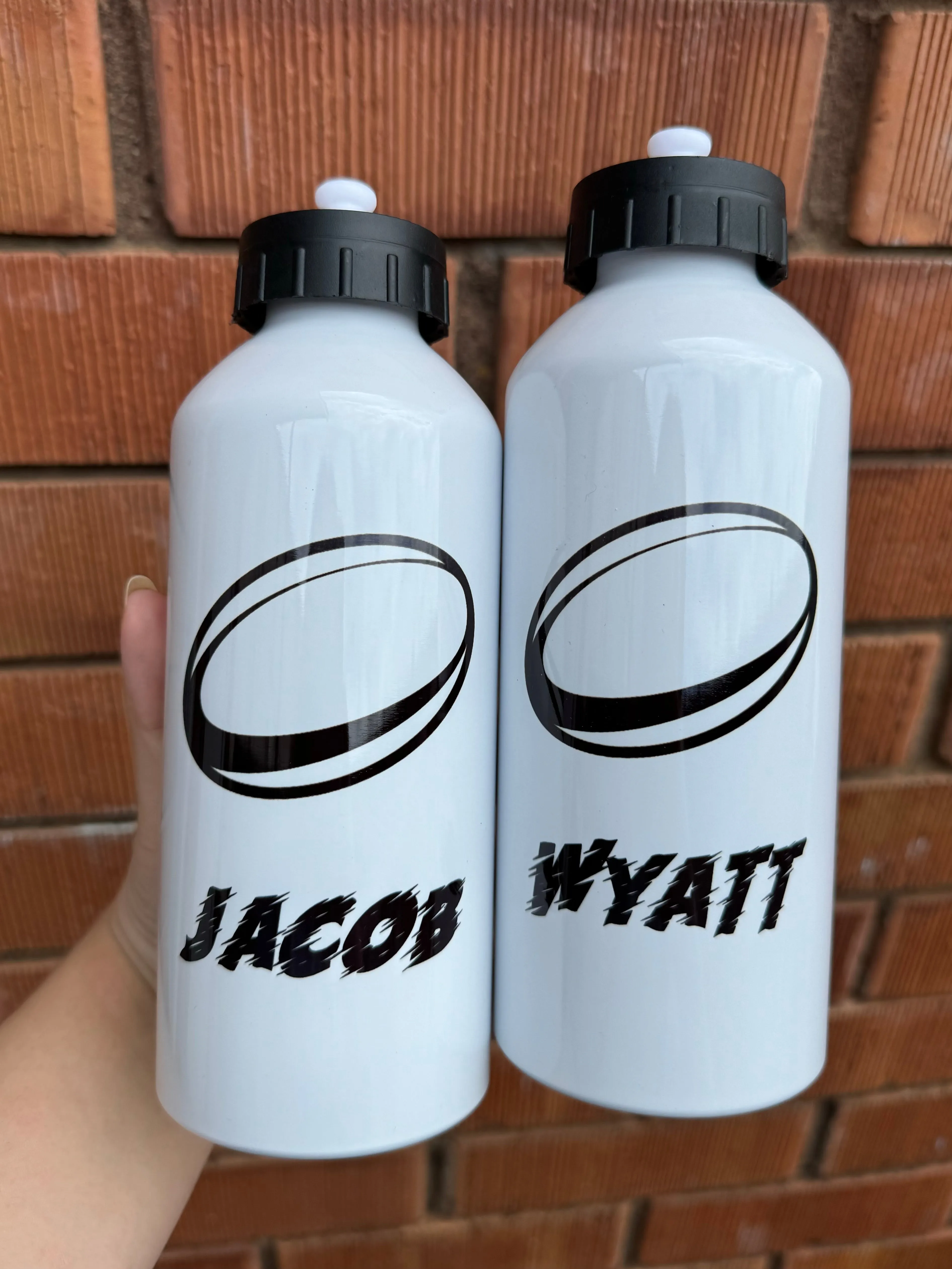 Personalised Rugby League Drink Bottles