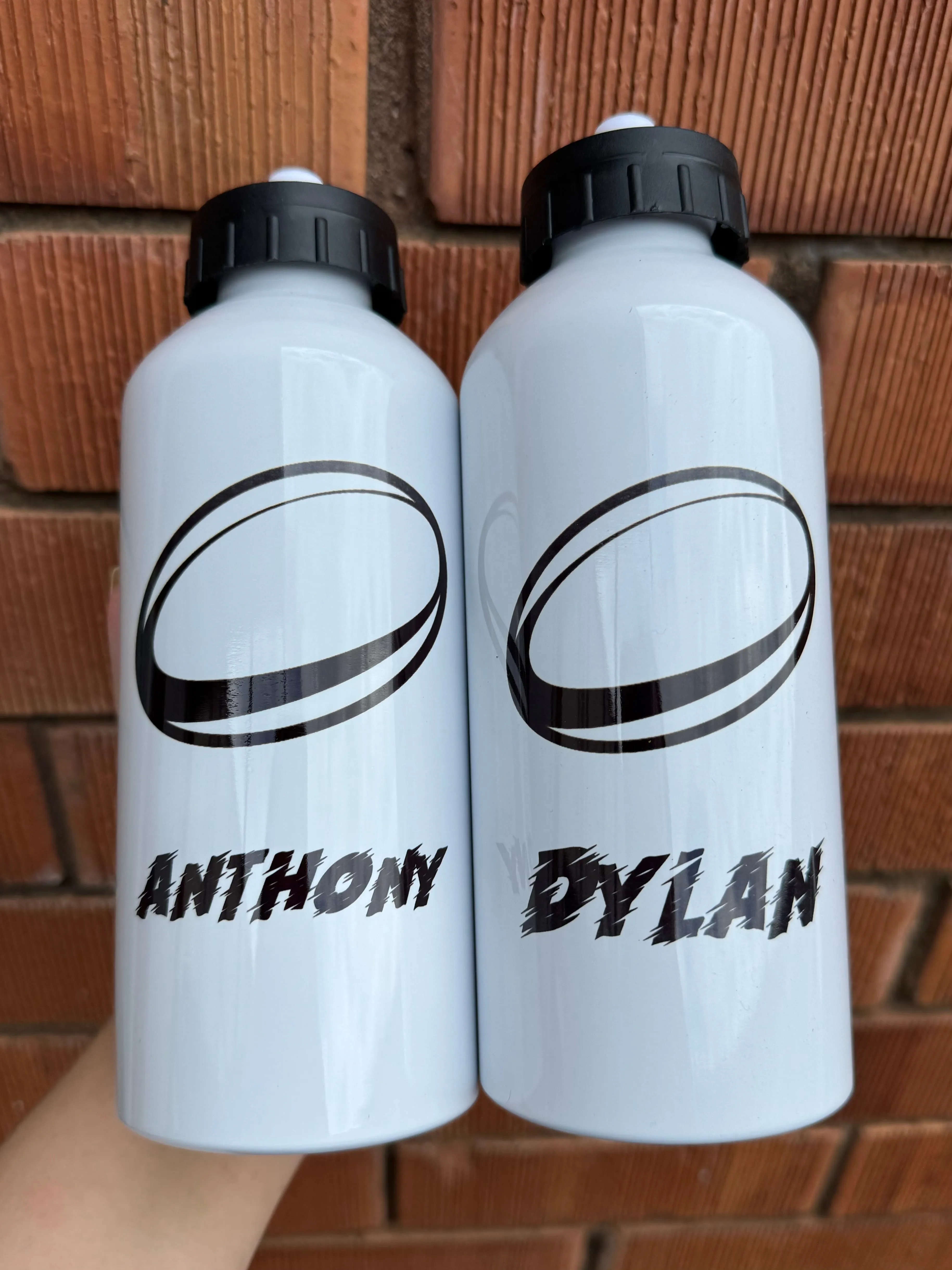 Personalised Rugby League Drink Bottles