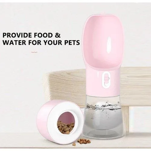 Pet Water Bottle and Feeder Cup