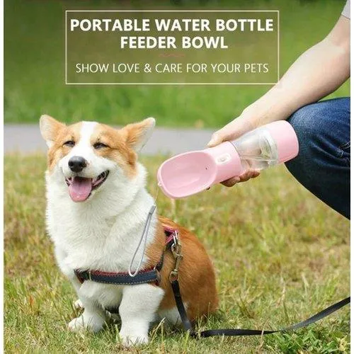 Pet Water Bottle and Feeder Cup