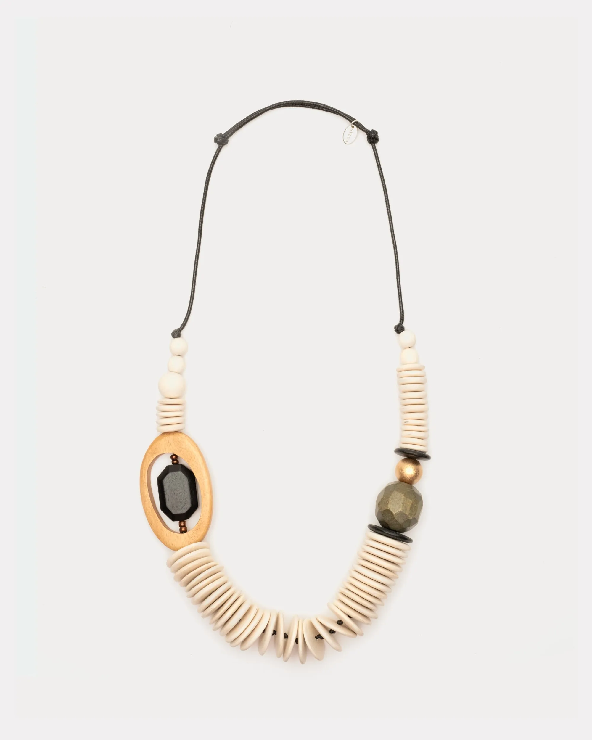 Peyton Necklace White Multi