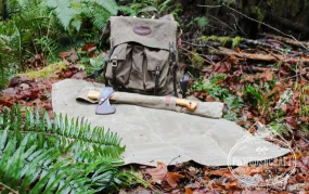 PNWBUSHCRAFT Waxed Canvas Ground Cloth /Hammock Chair