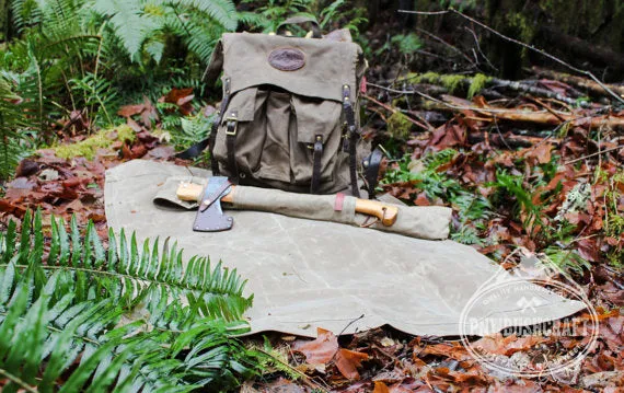 PNWBUSHCRAFT Waxed Canvas Ground Cloth /Hammock Chair