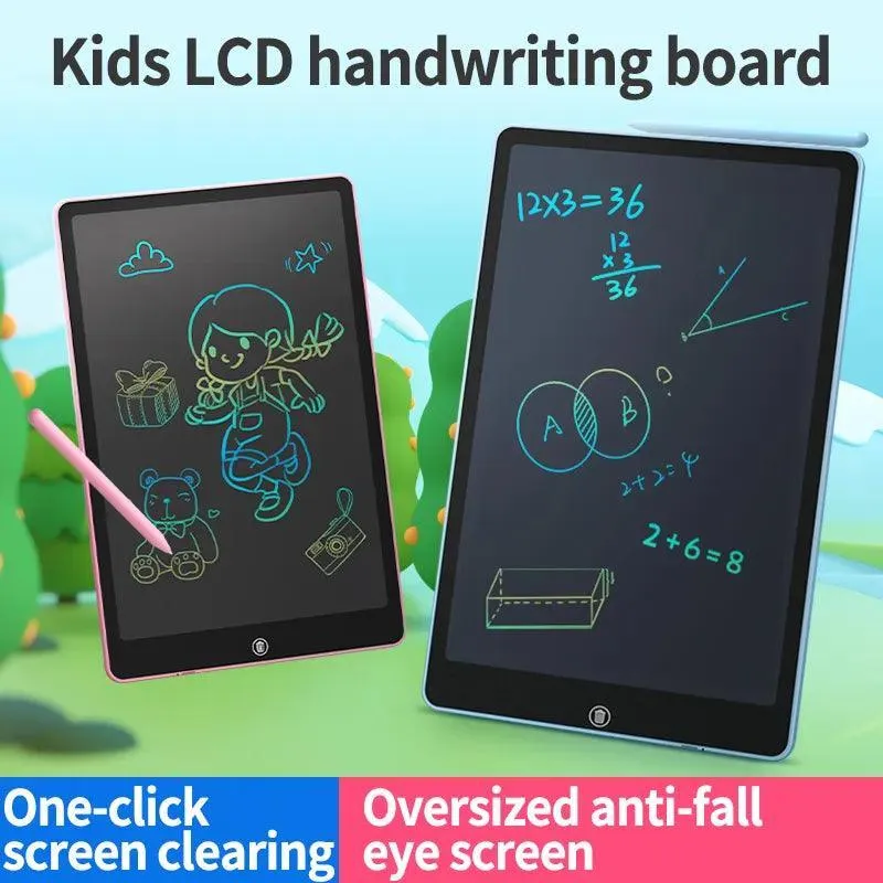 Portable LCD Drawing Tablet for Kids and Adults - Creative Digital Sketchpad and Learning Tool