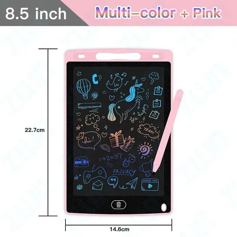 Portable LCD Drawing Tablet for Kids and Adults - Creative Digital Sketchpad and Learning Tool