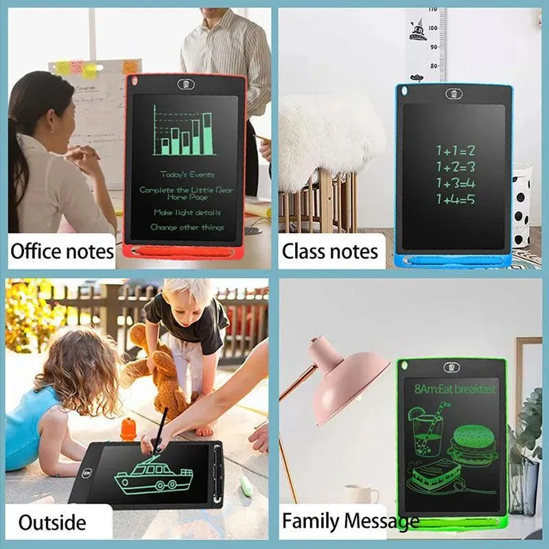 Portable LCD Drawing Tablet for Kids and Adults - Creative Digital Sketchpad and Learning Tool