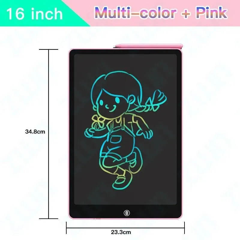 Portable LCD Drawing Tablet for Kids and Adults - Creative Digital Sketchpad and Learning Tool