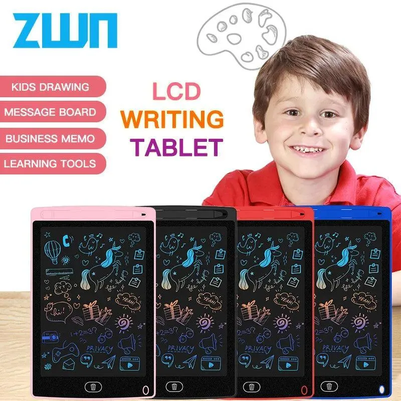 Portable LCD Drawing Tablet for Kids and Adults - Creative Digital Sketchpad and Learning Tool