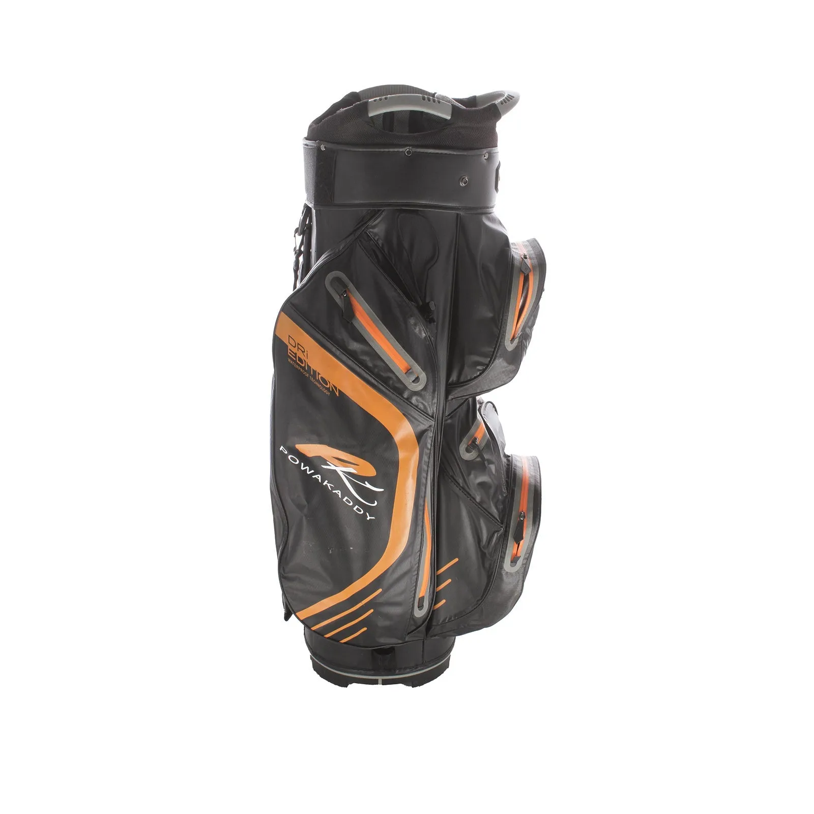 PowaKaddy Dri Edition Cart Bag - Black/Orange