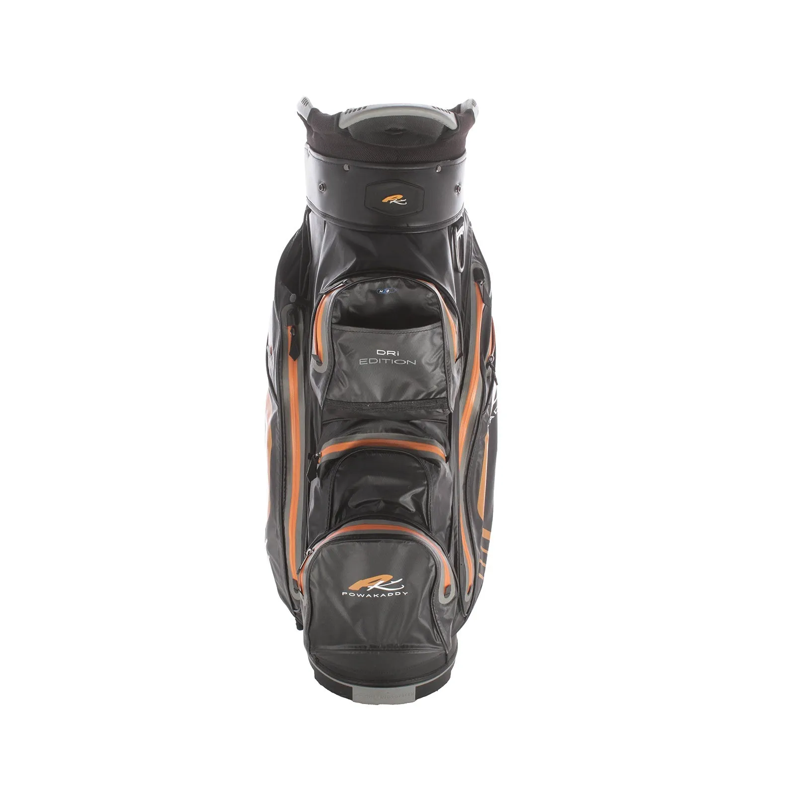 PowaKaddy Dri Edition Cart Bag - Black/Orange