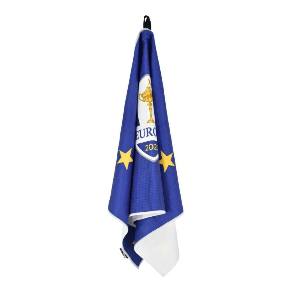 PRG Ryder Cup Team Europe Caddy Golf Towel