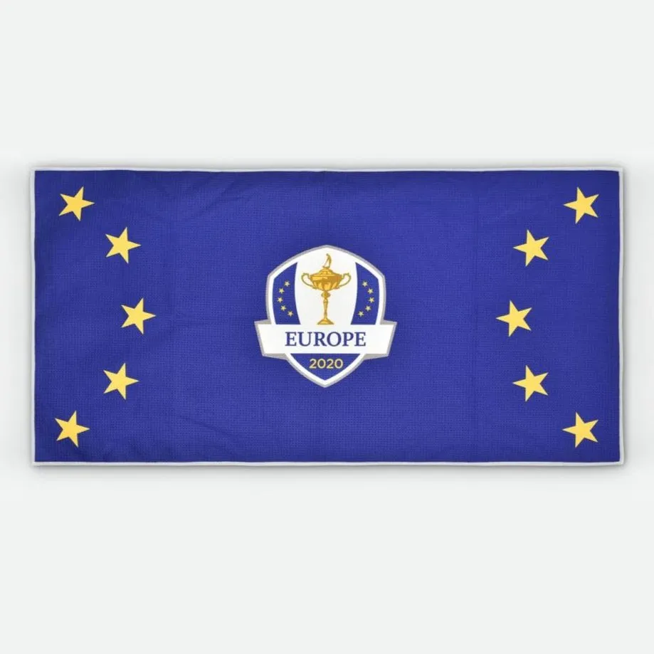 PRG Ryder Cup Team Europe Caddy Golf Towel