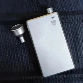 Pure Titanium Hip Flask (100 ml)