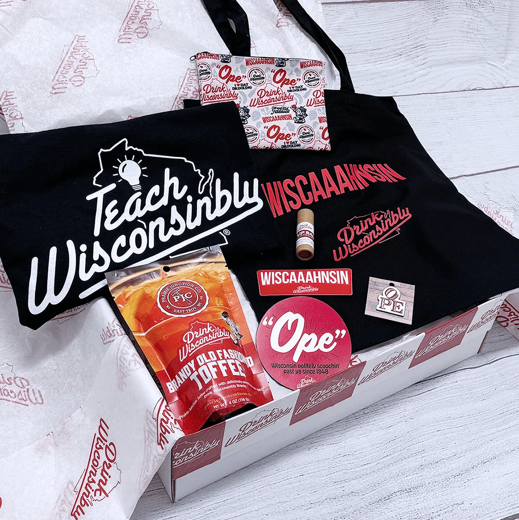 "Teach Wisconsinbly" Gift Box (Bigger)