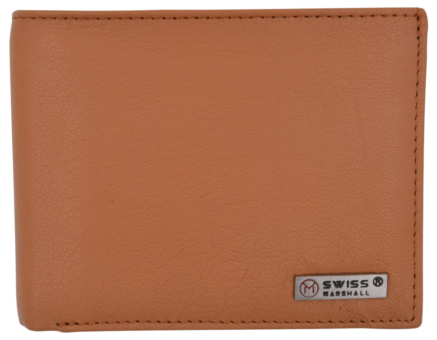 RFID Security Blocking Men's Slim Bifold Credit Card ID Leather Wallet Logo