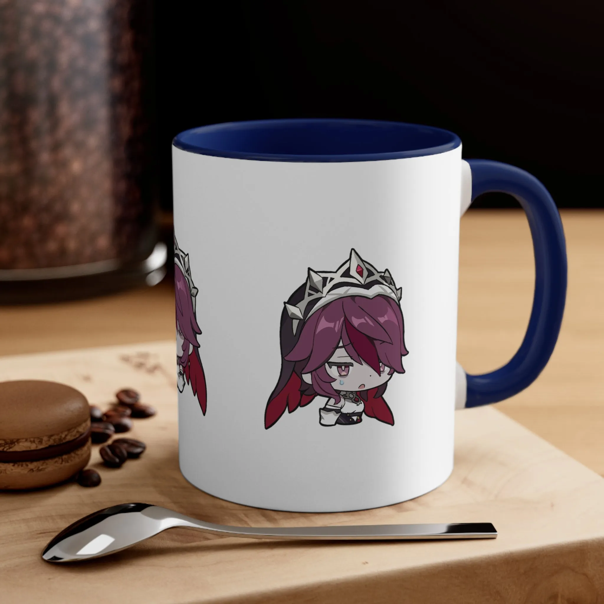 Rosaria Genshin Impact Accent Coffee Mug, 11oz Cups Mugs Cup Gift For Gamer Gifts Game Anime Fanart Fan Birthday Valentine's Christmas