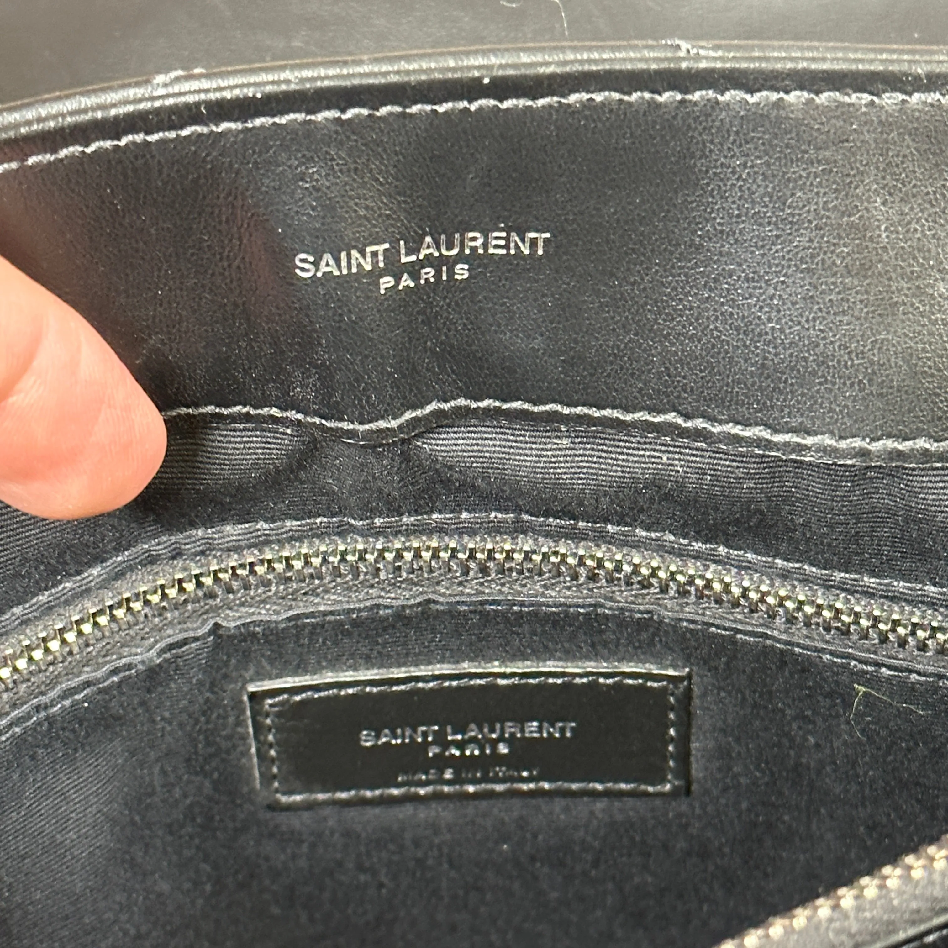 Saint Laurent Loulou Medium Matelasse Calfskin Flap-Top Shoulder Bag