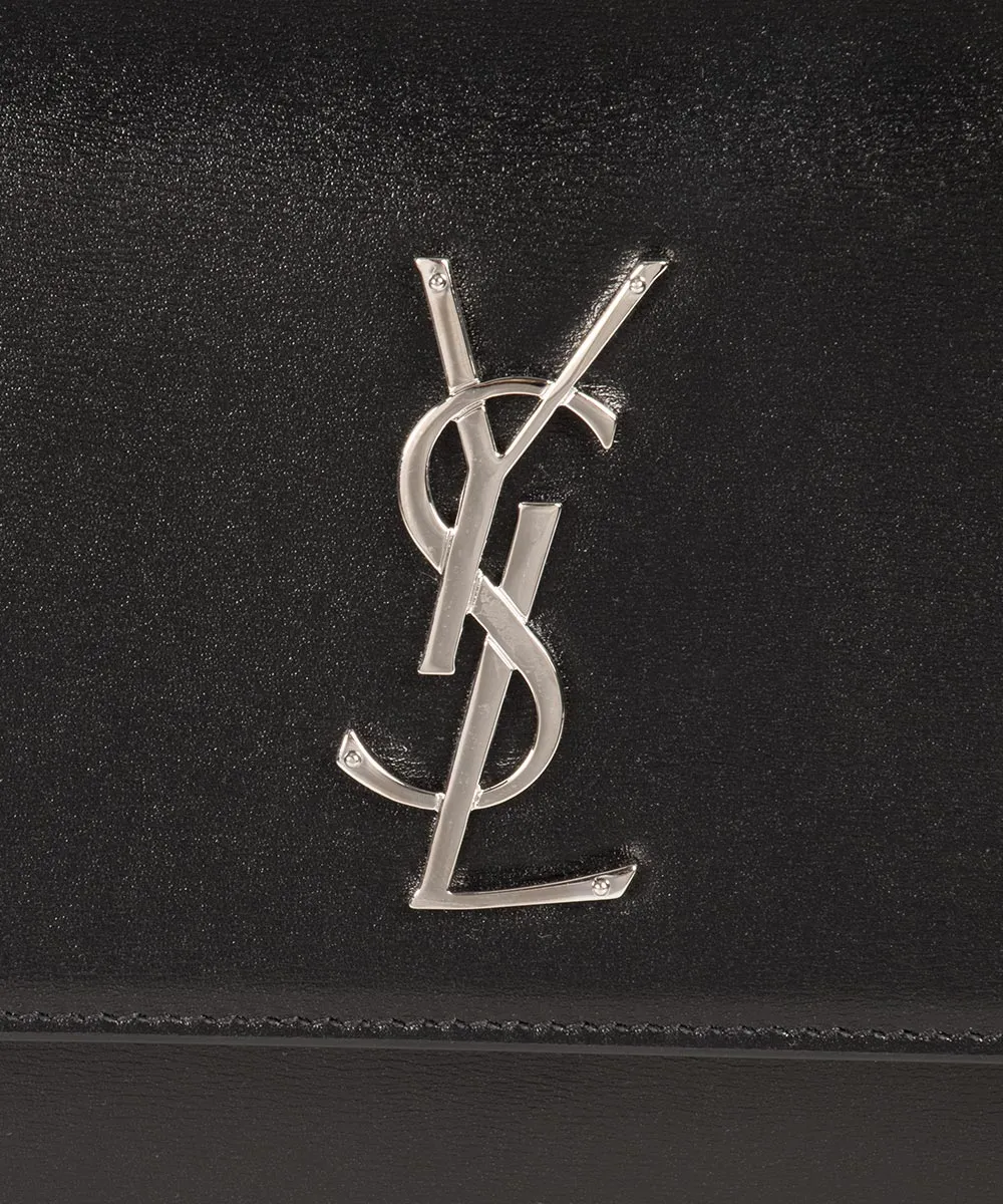 Saint Laurent Medium Black Sunset Monogram Shoulder Bag