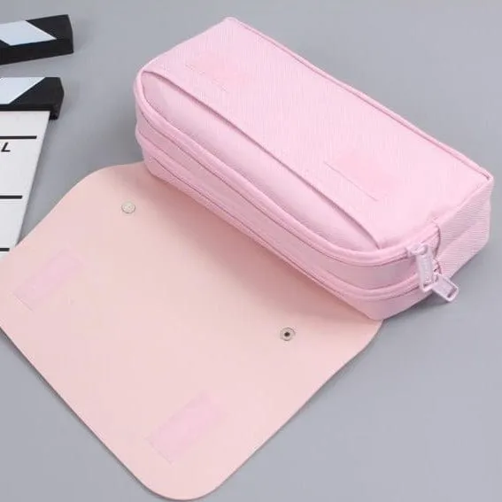 Sakura PU Leather Pencil Case